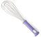 Lacor - 61590 - Batidor FIBREGLASS, Varillas Acero Inoxidable 18/10, Mango Ergonómico con Fibra de Vidrio, Color morado, Antialérgico, 25cm, Apto para el Lavavajillas