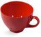 Zeal Petite passoire portable en mélamine en forme de tasse pour laver et égoutter les fruits et les baies (10 cm) – Rouge