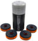Original jackpad® Wagenheber Adapter kompatibel mit Tesla Model Y SR mit BYD Batterie (Berlin/Grünheide) - (4 Stück in a Box - rund)
