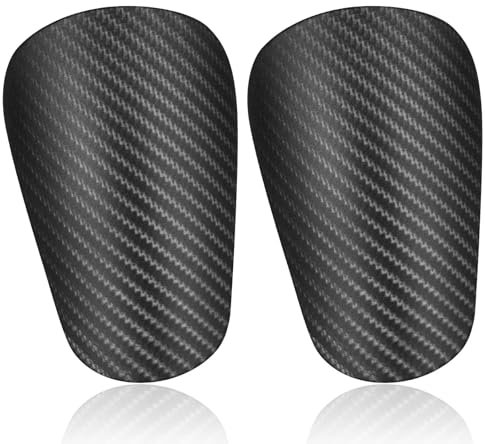 Flintronic Protège-Tibias de Football, Mini Protège Tibias de Football pour Enfants et Adultes, Légers et Respirants, Fort et Léger Protege Tibia pour Jeux de Football, Jogging, Courir