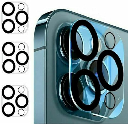 KK KENIK 3 Pack Camera Lens Protector for iPhone 11 Pro Max/For iphone 11 Pro, 9H Tempered Glass, Anti-Scratch, Case Friendly,Not Affect Night Shooting,HD Clear