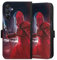 DeinDesign Klapphülle kompatibel mit Samsung Galaxy A15 5G Handyhülle aus Kunst Leder schwarz Flip Case Waffe Soldat Star Wars