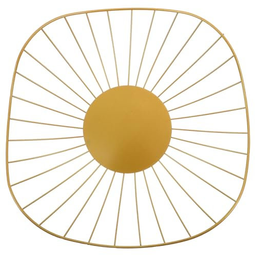 Luxshiny Metall-draht- Eleganter Hohler Obstbehälter Multifunktionale Snack Und Süßigkeitenaufbewahrung Vintage-design Für Wohnzimmer Und Küche Zur Unterhaltung Von Gästen