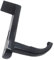 BEAHING Headphone Stand Plastic Internet Bar Headset Stand Monitor Edge Headset Hanger Hook Holder with Back Adhesive Black Headphone Stand