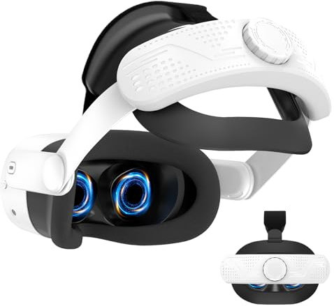 YipuVR Head Strap for Quest 3S Headset, Adjustable Elite Headband Replacement For Enhanced Support, Comfortable Vr Accessory