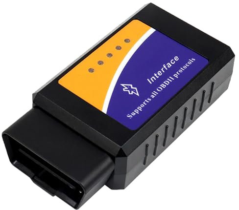 OBD2 Diagnosegerät,OBD2 Diagnosegerät für Alle Fahrzeuge,OBD2 Bluetooth Adapter für Auto,Auto Diagnosegerät,Fehlerauslesegerät KFZ Zlle Autos