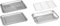 HOLIDYOYO Set of Sieve Fine Mesh Strainer Draining Tray and Stainless Steel for Household Use