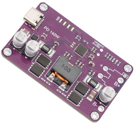 140W Power Bank -Modul -PCB, Schnelles Ladeprotokoll, 20V 5A -Ausgang für Tablets Laptops, Maximale Leistung, die Optimale Temperatur und eine Breite Kompatibilität Beibehalten