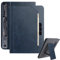 DayQiQiPu Funda para ZTE Nubia RedMagic Gaming Pad Pro 10.9 Pulgadas Estuche Tipo Cubierta de Cuero PU Negocios con Soporte, Ranuras para Tarjetas y Correa de Mano, Funda Tipo Folio Azul oscuro