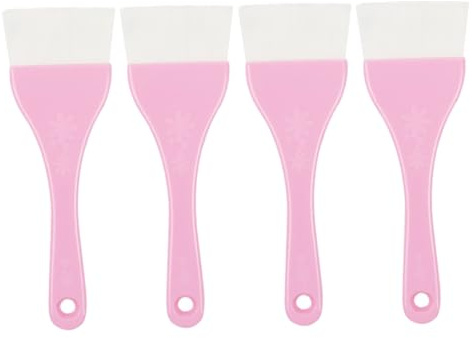TOYZFRIENDY 4 pièces Pinceaux Application Masque Visage Doux et Léger Brosse Soins Peau Uniforme pour Beauté