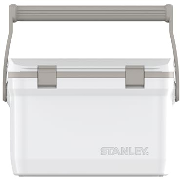 Stanley 1913 Adventure Outdoor Cooler 15.1L - Doppelwandige Schaumisolierung - BPA-frei - Kühlbox - Als Sitzmöglichkeit geeignet - Robuste Reisekühltruhe - Auslaufsicher