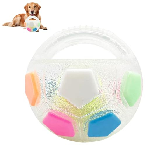 The Mellow Dog Calming Ball, Antistressball Hund, Hundeball mit Handle, Anti Stress Ball Hund, Interaktives Hundespielzeug Balls für Kleine, Mittelgroße und große Hunde