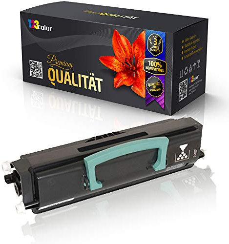 123Color Alternative XXL Tonerkartusche kompatibel für Lexmark Optra E260 Optra E260D Optra E260 DN Optra E360D Optra E360 DN Optra E460 DN Optra E460 DW E260A11E E360H11E E360H21E Schwarz