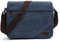 LOSMILE Herren Umhängetaschen, Leinwand Schultertaschen, 13.3 Laptoptasche,Schulranzen, für Schule und Arbeits,für Männer und Frauen. (L-Blau)