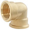 SOMATHERM FOR YOU - Messingbogen 90° - Doppelte Innengewinde 15/21