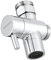 Tecmolog Latón Desviador de Grifos Lavabos 22mm Adaptador Manguera Grifo Conector para Grifo Cocina Cromo, SBA021C
