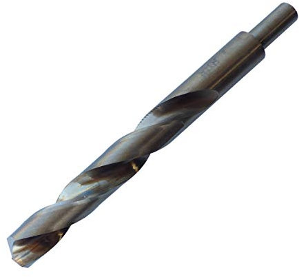 Metallbohrer Edelstahlbohrer Ø 16,5mm Spiralbohrer kurz Typ N - Rechtsschneidend HSS/Cobalt 5% DIN 338 Bohrfux