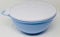 TUPPERWARE Rührschüssel Maximilian 2750 ml 2750ml 2,75 Liter pastell hellblau blau weiß Salat Mini Schüssel Salatbar