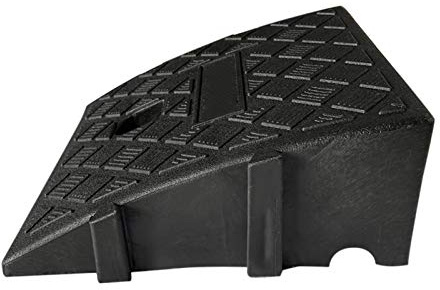 Rampas portátiles y ligeras – rampa umbral plástico resistente para la , muelle carga, acera, coche, camión, scooter, bicicleta, motocicleta, movilidad en silla ruedas