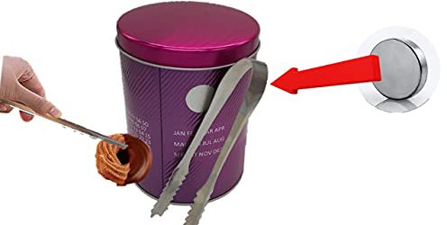 James Premium Winter Bakery große Gebäckdose Magnet + Kekszange
