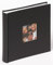 walther design Fotoalbum schwarz 200 Fotos 13 x 18 cm Memo-Einsteckalbum mit Cover-Ausstanzung, Fun ME-116-B