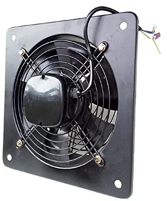 ksamwjf 16Air Extractor Fan Drill Hole Diameter 420mm Air Extractor 280W Wall Mounted Exhaust Fan for Office, Toilet, Kitchen, Hall, Hydroponics Room