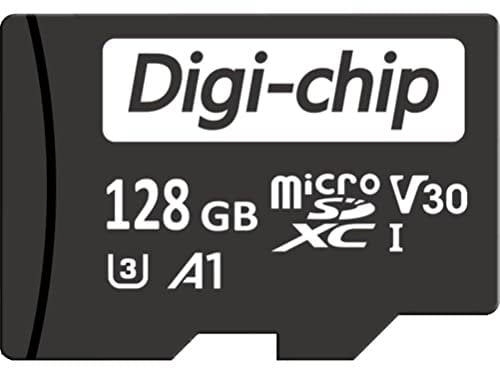 Digi-Chip 128GB Micro-SD Memory Card for Road Angel Dash Cam - Road Angel Go, Halo Ultra, Halo Drive, Halo Pro, Halo View, Halo Deluxe Dash Cam Camera Memory Card