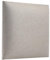 softwalls Wandkissen Webstoff mit 50mm Polsterung - Bett Kopfteil Wandpolster - Wandverkleidung - Wandpaneele | 30 x 30 Creme
