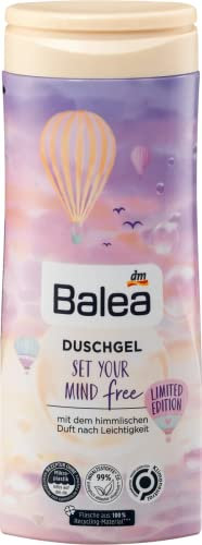 Balea Duschgel LET’S GET COZY Cremedusche mit dem Duft nach Marzipan, Gemütlichkeit & Winterzauber, sanfte Hautreinigung, Hautverträglichkeit dermatologisch bestätigt, pH-hautneutral, vegan, 300 ml