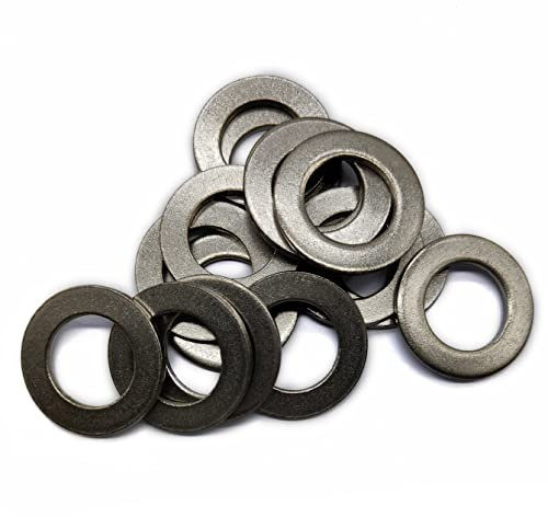 Rondelles plates M22, acier inoxydable 304, diamètre interne 22 mm, diamètre extérieur 39 mm, épaisseur 3 mm, finition unie, pour boulon et vis (lot de 15)