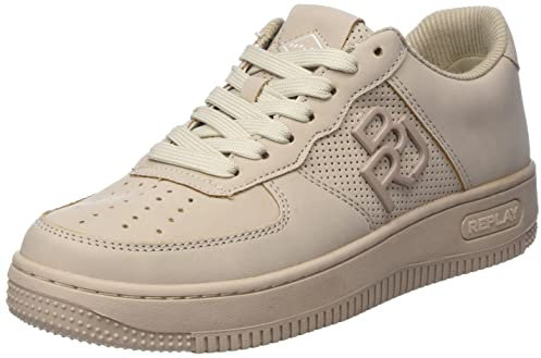 REPLAY Damen Epic Block Sneaker, 002 BEIGE, 41 EU