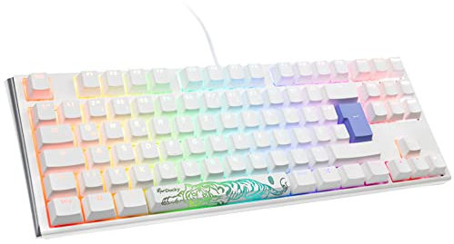 Ducky One 3 Classic Mechanische Tastatur - Mechanical Keyboard - Tastatur Gaming Mechanisch - Gaming Keyboard Mechanical - Mechanische Gaming Tastatur - TKL-Format 80% - MX-Brown