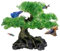UNEAK - Aquarium Bonsai Tree Plant Fish Tank Decorations Medium/Large Resin Plastic Artificial Plants Flower Ornament Beta Goldfish Decoration Ornaments Freshwater & Saltwater Décor