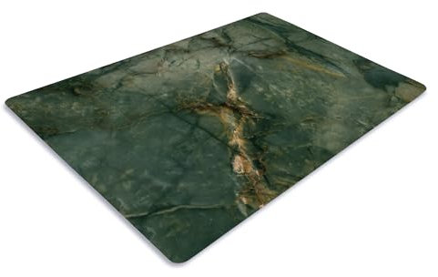 Pagnanno. Chopping Board-Catering Cutting Set-Kitchen Board-Glass Worktop Savers-Sink Chopping Board-Large-Worktop Protectors Heat Resistant-Marble Effect Grey (Design 10, 50 x 40 cm (Pack of 1))