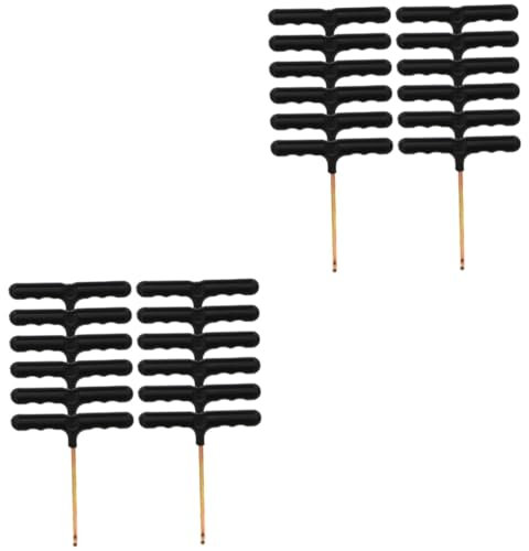Toddmomy 24 STK Karabinerhaken Hockey Schnürsenkelspanner Schnürsenkelzieher Schnürsenkelspanner Für Schlittschuhe Rollschuhe Trampolinfeder Werkzeug Schuhablage Abzieher Straffen Plastik