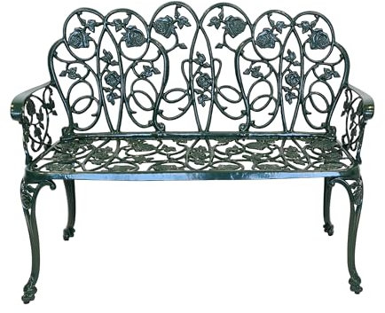 abc HOME | Gartenbank | Aluminiumguss | Jugendstil