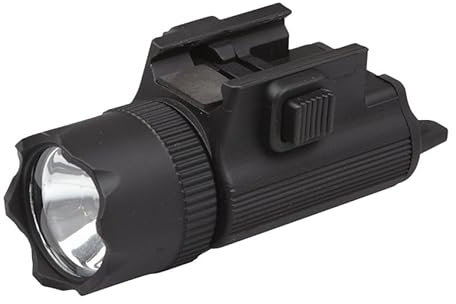 Linterna Super Xenon versión táctica | Uso Exclusivo Deportivo. Linterna para Pistolas de Aire y Airsoft. Linterna para Pistolas raíl de 21mm (100 lúmeres). Soporte para cinturón y Bici.