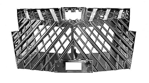 Rejilla Delantera de Coche para Toyota Alphard 2018 2019 2020, Coche Rejillas Frontales de Radiador Carrocería Tuning Accesorios Coche