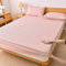 LSZHBSL Spannbettlaken boxspringbett 180x200+30cm/3pcs Baumwolle Bettlaken atmungsaktiv Kuschelig Spannbetttuch für Boxspringbett Topper Matratze mit Gummizug