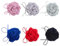 SUPERFINDINGS 6 STK Großer Blumen Choker Halskette Camellia Choker Halskette Rot Pink Schwarz Grau Blau Grün Blumen Spitzen Halskette Samt Blumen Choker Halskette