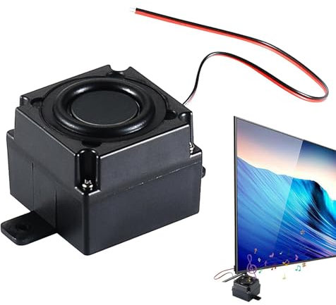 Bass Shaker, Audio Exciter | Altavoz piezoal Sonido Transparente | Transductor táctil, subwoofer pequeño, Dispositivos electrónicos antivibraciones para teléfonos móviles, tabletas, Tel