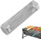 Pellet Tube, Hot Smoked Pipe Edelstahl, Flavor-Infused Grill Zubehör, High-Efficiency Pellet Smoker Tube, ideal für Backyard BBQ, Camp Cooking, und Outdoor Tailgating