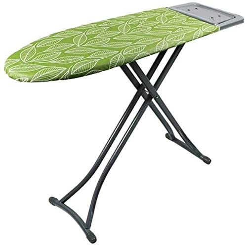 Generisch Bügelbrett, Verbrühungsschutz, groß, für Wäscherei und Bekleidungsgeschäft, hitzebeständig, Sicherheitsmetall, mit Solider Dampfbügelstation, Home Essentials, Rot (Farbe: Grau, Größe: 113 x