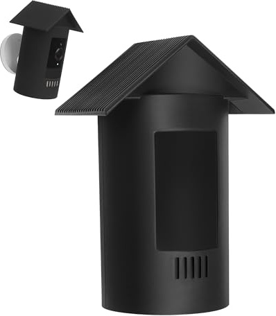 Lonnky Silicone Case for Ring Stick Up Cam Battery 3rd Gen, Roof Design | Roof‑Style Silicone Cover Shields Camera Against Rain and Sunlight. Delivers Anti‑Scratch & UV Protection.
