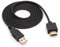 HTGuoji Câble Adaptateur - Convertisseur de Charge USB 2.0 Type A mâle vers HDMI mâle (Uniquement pour Le Chargement) (1,5 mètre / 5 Pieds Noir)