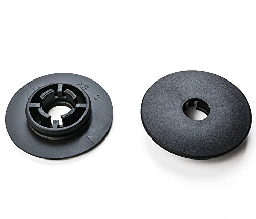 2x Fußmatten Befestigungs Druckknopf | Oben | 3C0-864-521-9B9 | MYBA-S