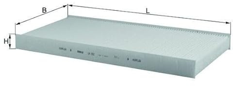 Mahle LA 252 - Filter, interior air