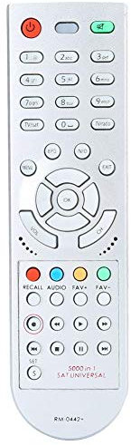 Lazmin Fernbedienung, Smart Remote Controller, Universal SAT Satelliten Receiver Fernbedienung