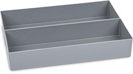 aidB NextGen Einsatzkasten Set 1/2 Unterteilung, 400 x 300 x 75 mm, ideal als Einsatz für Schubladen und NextGen Euroboxen