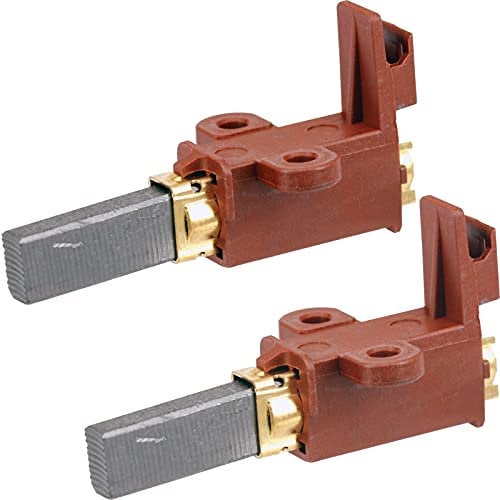 SPARES2GO Carbon Brushes Compatible with Numatic Henry HVR200 HVX200 Vacuum Cleaner (Pack of 2)